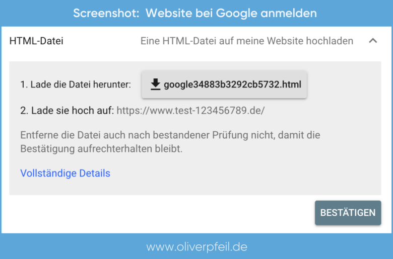 wie optimiere ich meine website für google