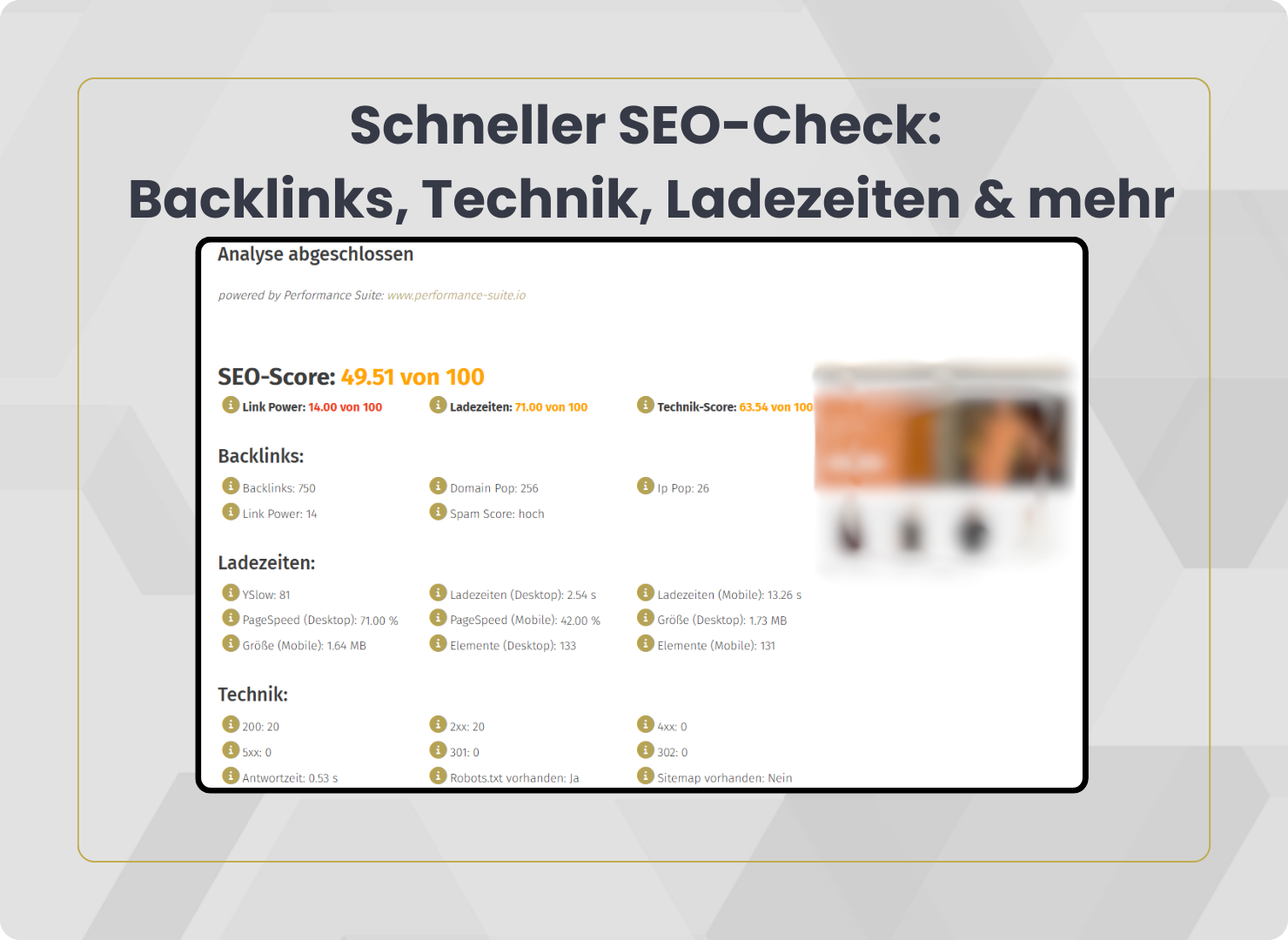 website analyse online
